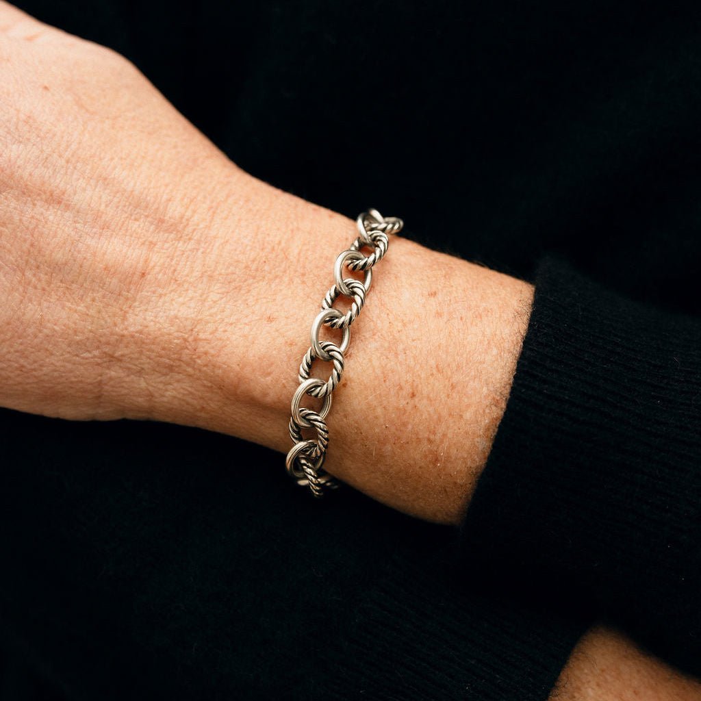 Bracelet Maille DAVID YURMAN en argent - Castafiore