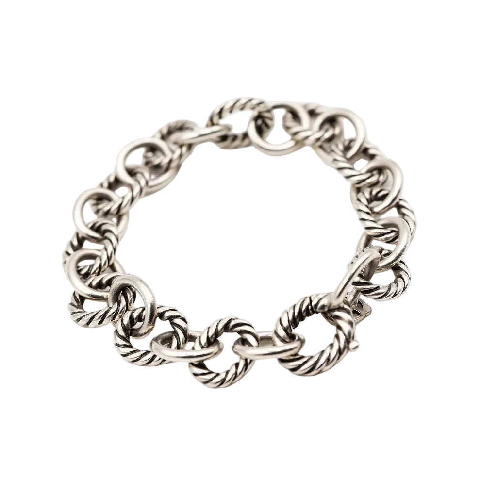 Bracelet Maille DAVID YURMAN en argent - Castafiore