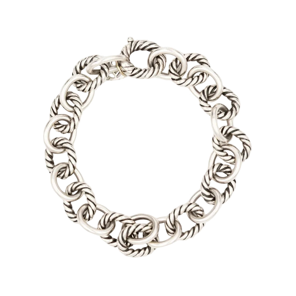 Bracelet Maille DAVID YURMAN en argent - Castafiore
