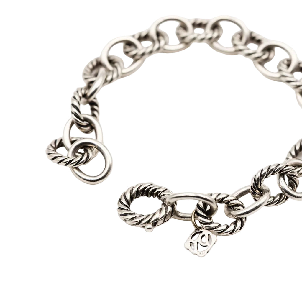 Bracelet Maille DAVID YURMAN en argent - Castafiore