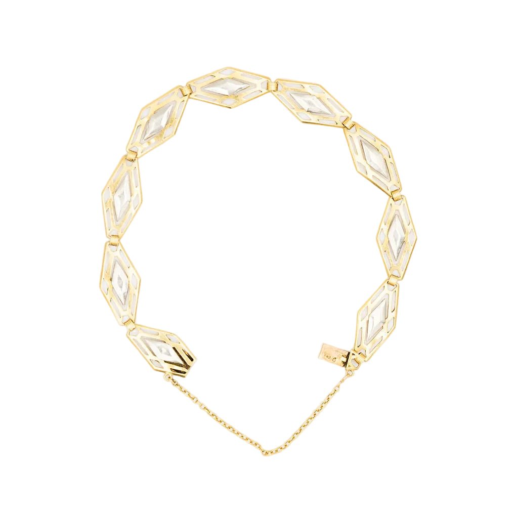 Bracelet Maille deux ors - Castafiore