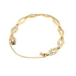 Bracelet Maille deux ors - Castafiore