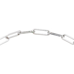 Bracelet Maille DINH VAN "Maillon" en or blanc - Castafiore