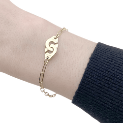 Bracelet Maille DINH VAN "Menottes R10" en or jaune - Castafiore