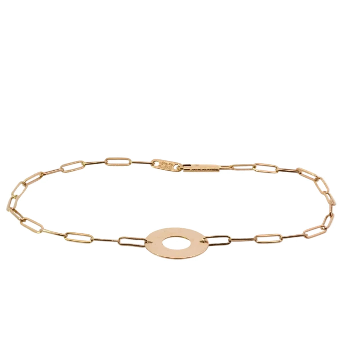 Bracelet Maille DINH VAN "R14" en or jaune - Castafiore