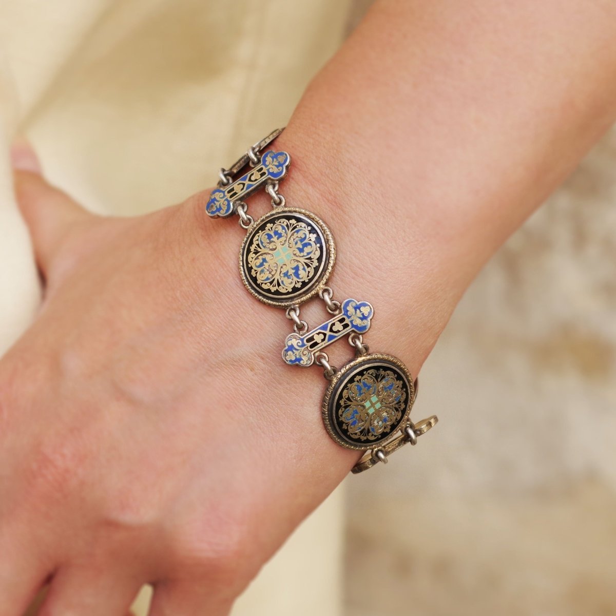 Bracelet Maille en argent - Castafiore