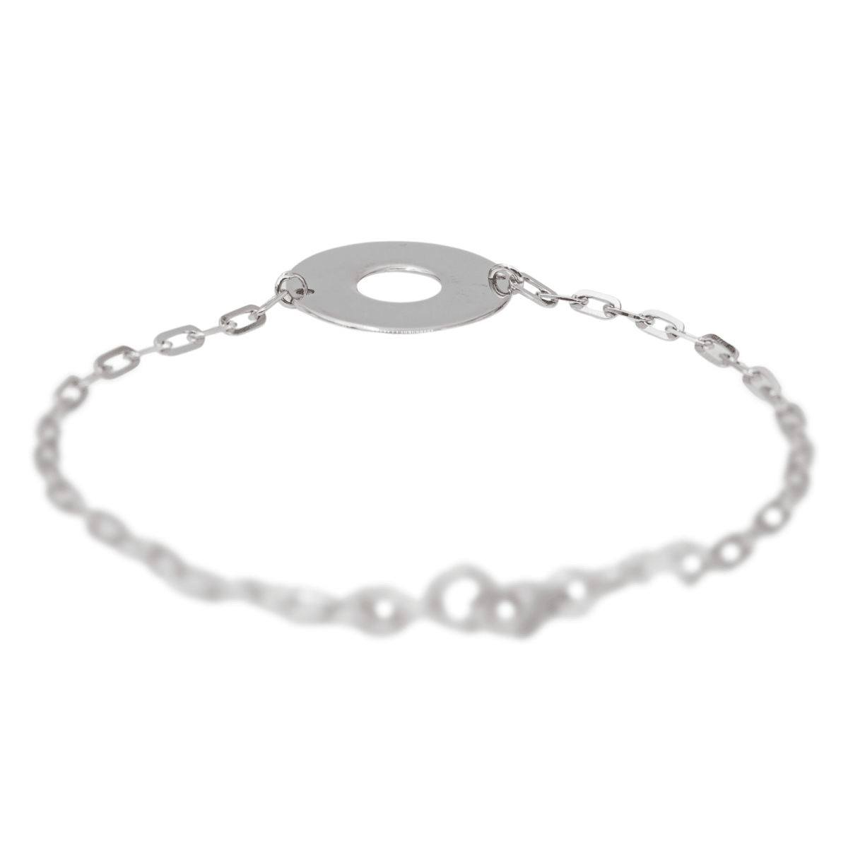 Bracelet Maille en or blanc - Castafiore
