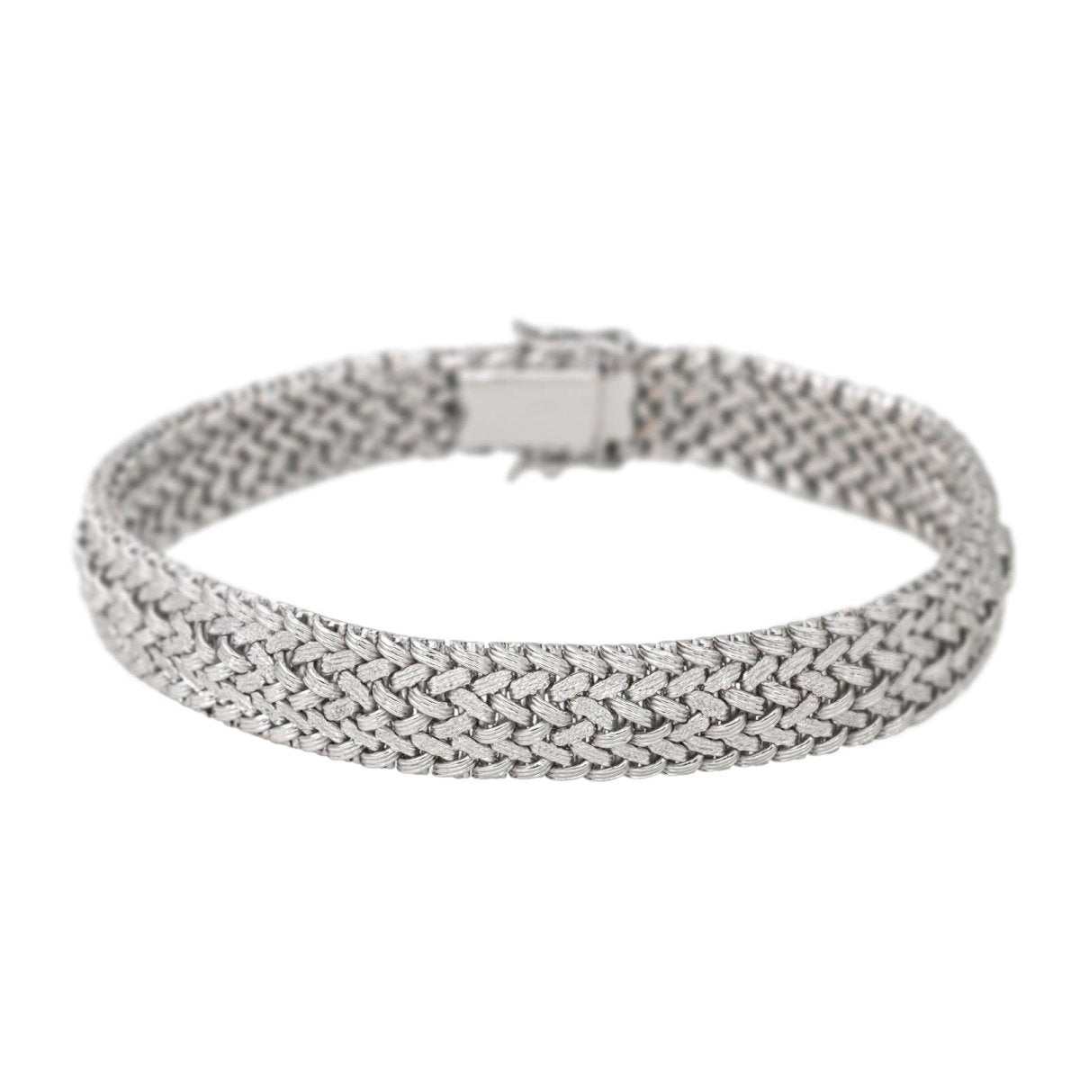 Bracelet Maille en or blanc - Castafiore