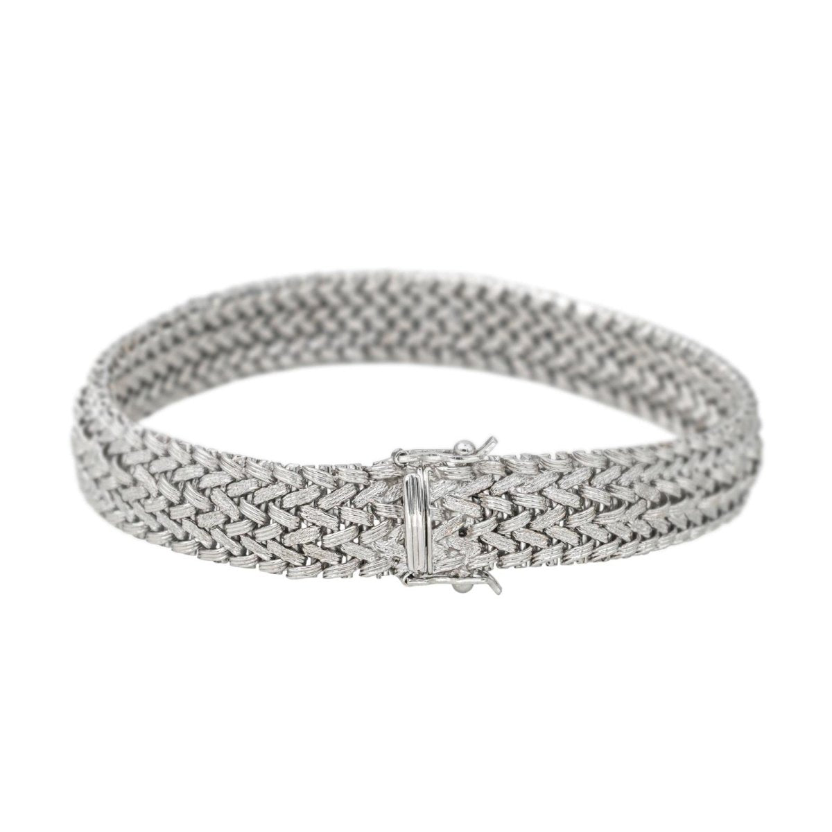 Bracelet Maille en or blanc - Castafiore