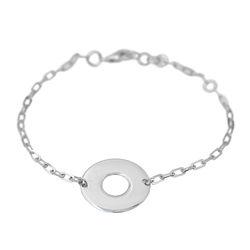 Bracelet Maille en or blanc - Castafiore