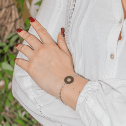 Bracelet Maille en or blanc - Castafiore