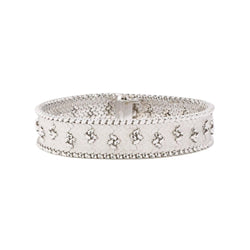 Bracelet Maille en or blanc - Castafiore