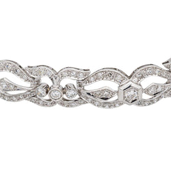 Bracelet Maille en or blanc et diamants - Castafiore