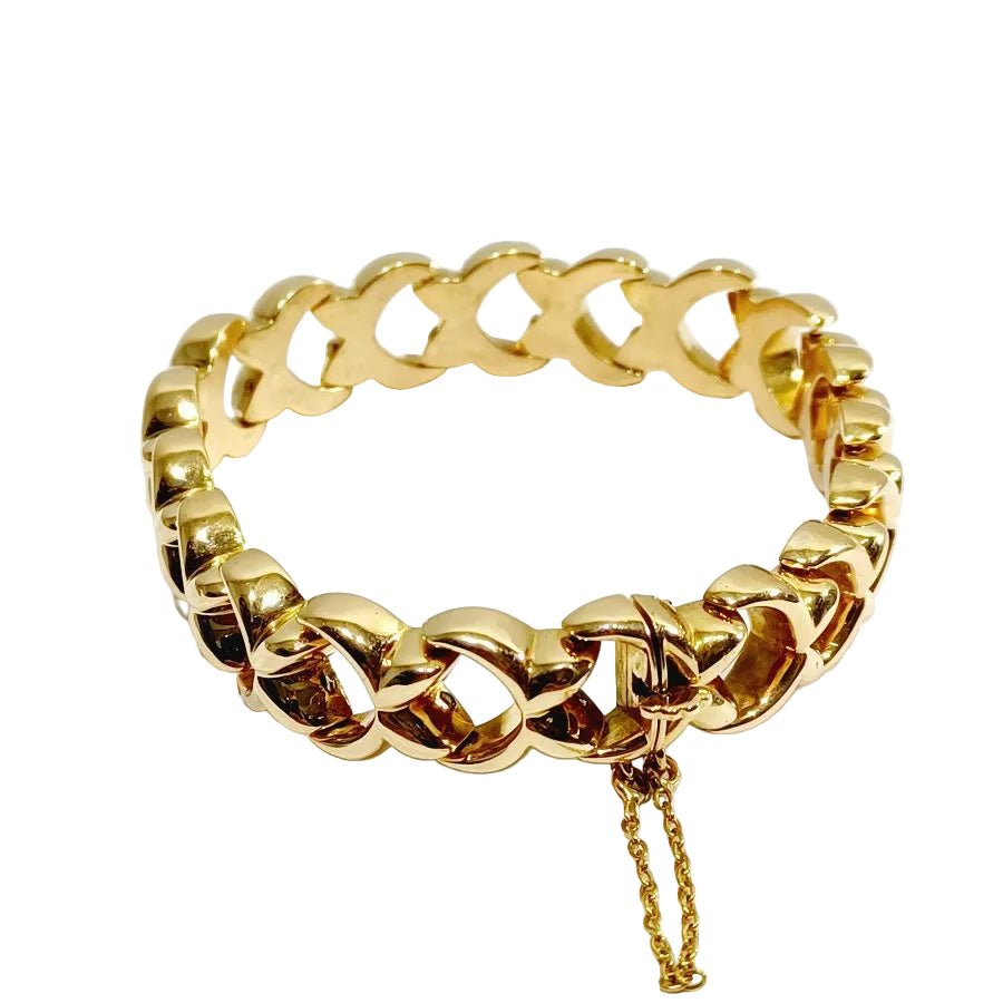 Bracelet Maille en or champagne - Castafiore