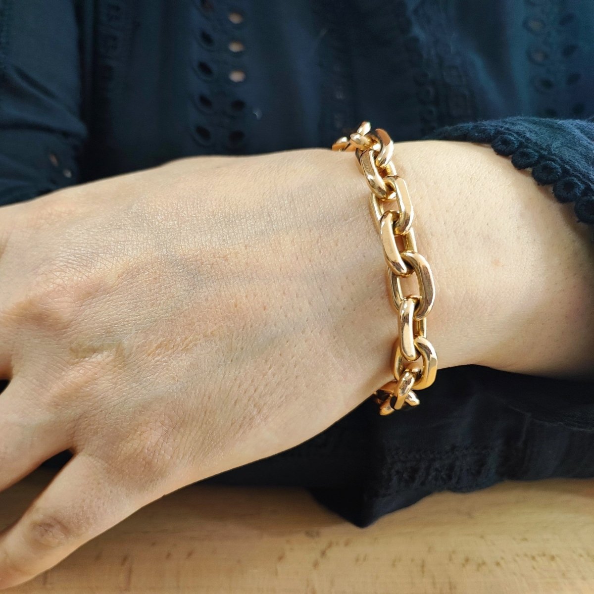 Bracelet Maille en or jaune - Castafiore
