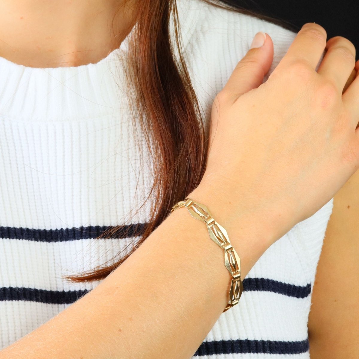 Bracelet Maille en or jaune - Castafiore