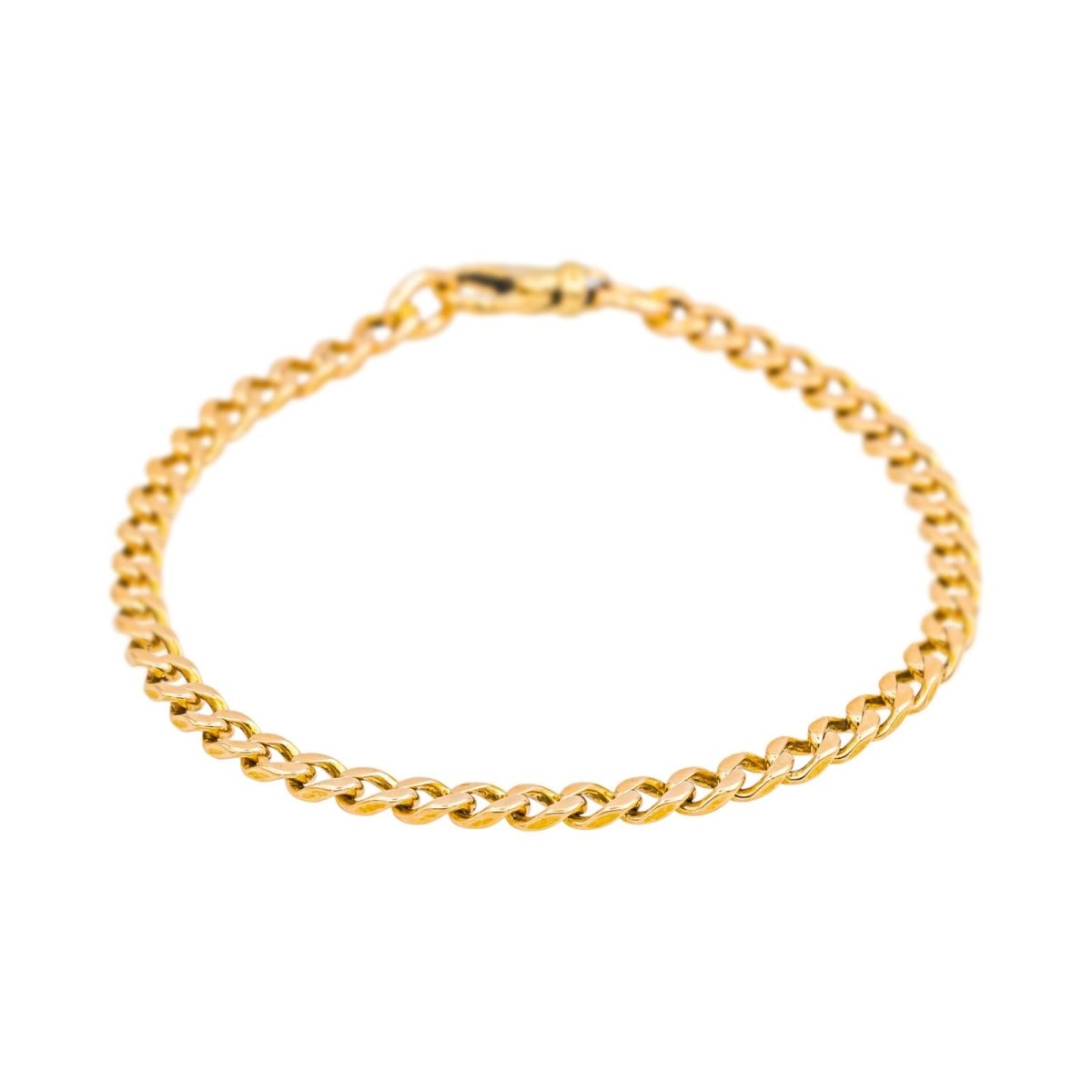 Bracelet Maille Gourmette Yellow gold