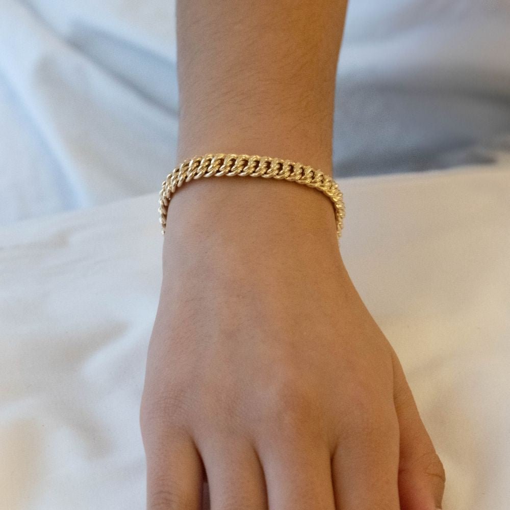 Bracelet Maille en or jaune - Castafiore