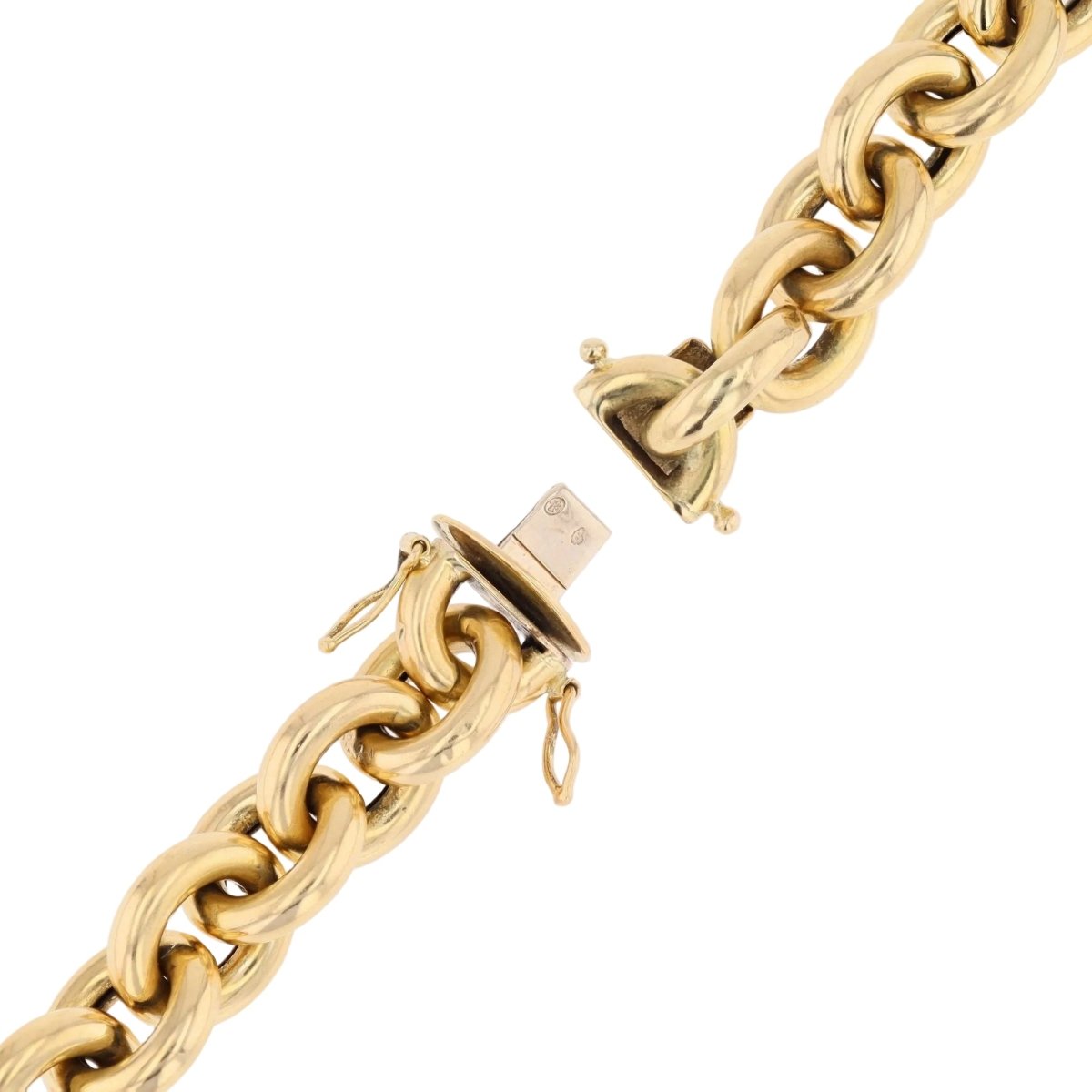 Bracelet Maille en or jaune - Castafiore