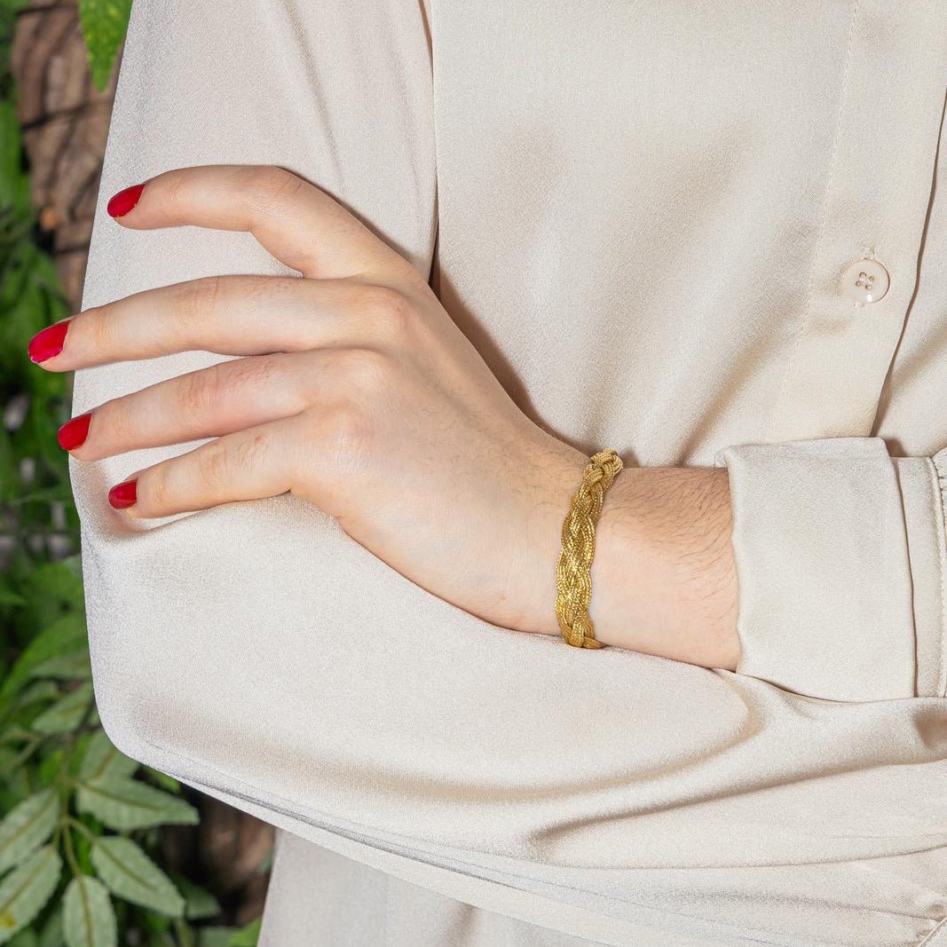 Bracelet Maille en or jaune - Castafiore