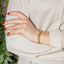 Bracelet Maille en or jaune - Castafiore