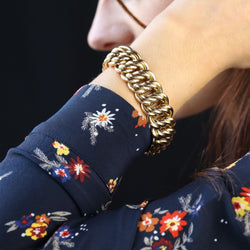 Bracelet Maille en or jaune - Castafiore