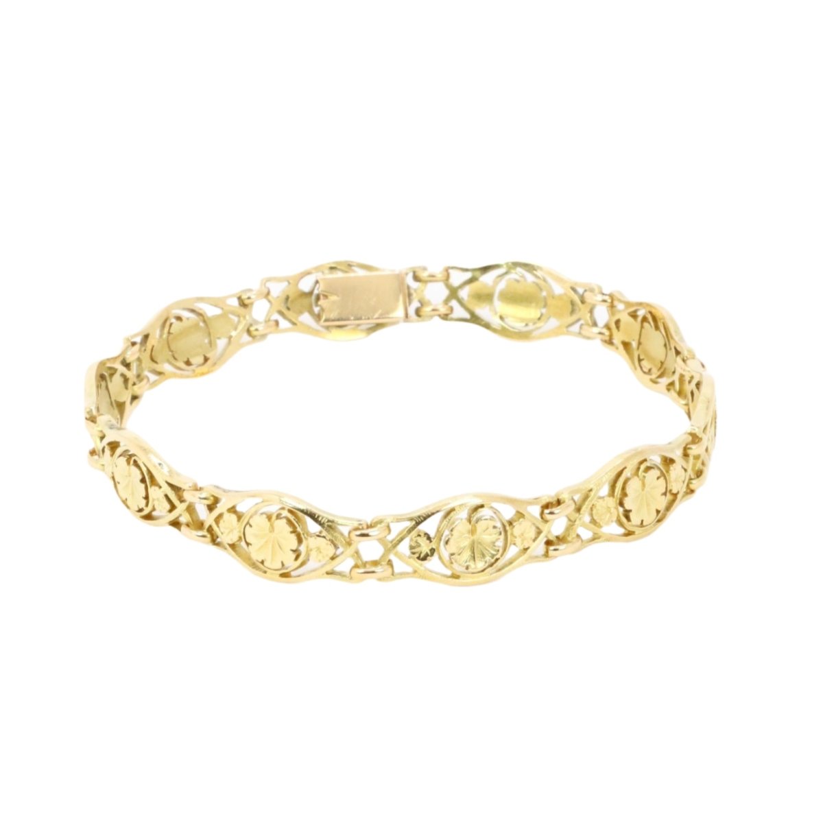 Bracelet Maille en or jaune - Castafiore