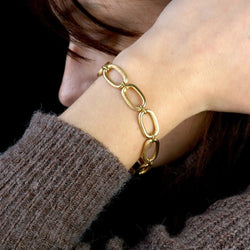 Bracelet Maille en or jaune - Castafiore