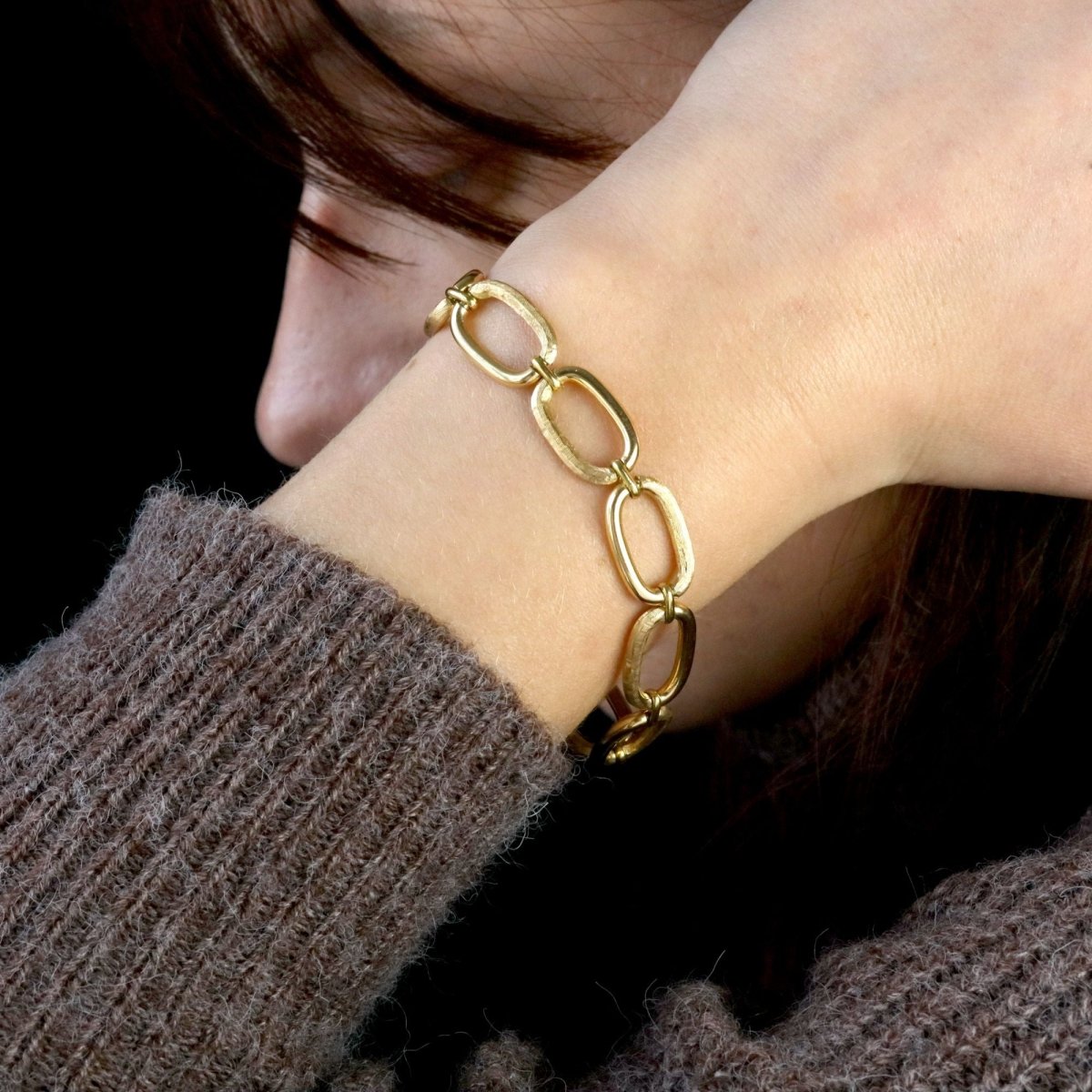 Bracelet Maille en or jaune - Castafiore