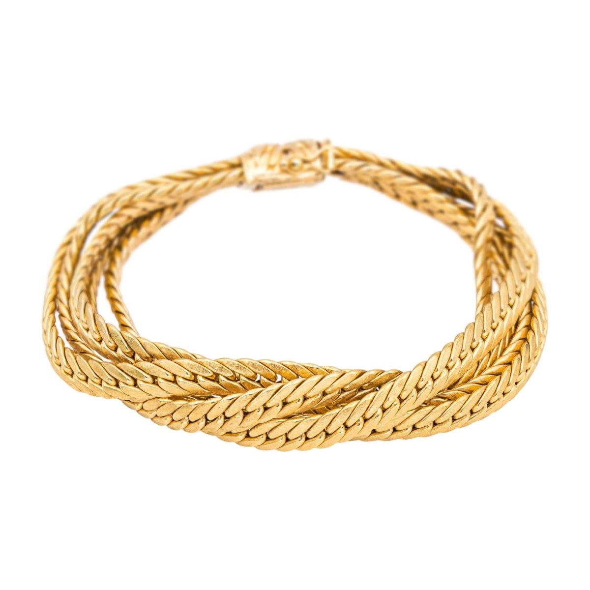 Bracelet Maille en or jaune - Castafiore