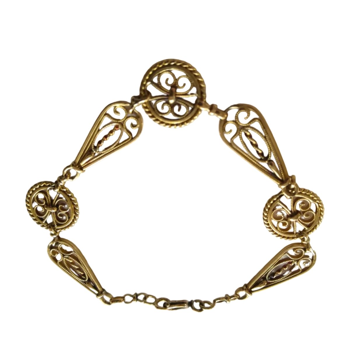 Bracelet Maille en or jaune - Castafiore