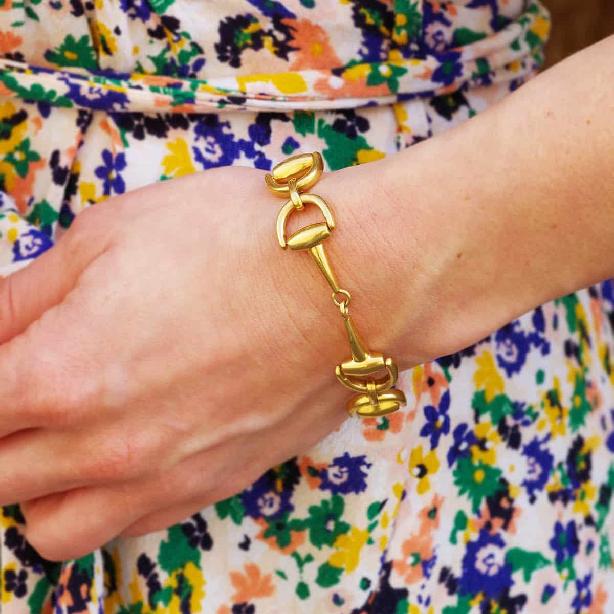 Bracelet Maille en or jaune - Castafiore