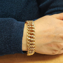 Bracelet Maille en or jaune - Castafiore