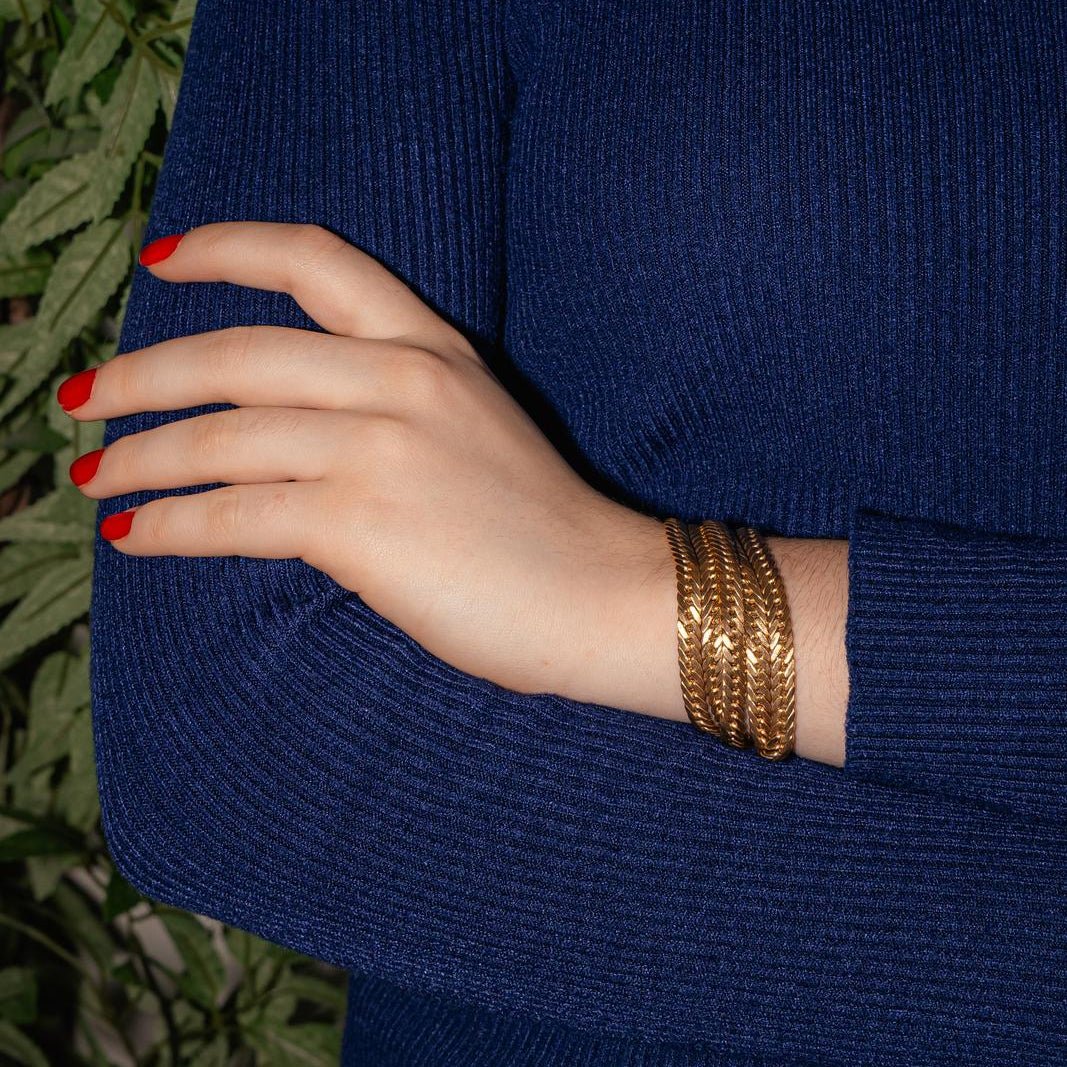 Bracelet Maille en or jaune - Castafiore