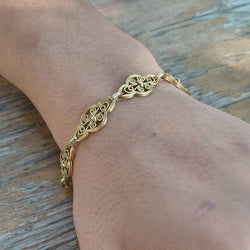 Bracelet Maille en or jaune - Castafiore