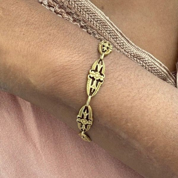 Bracelet Maille en or jaune - Castafiore