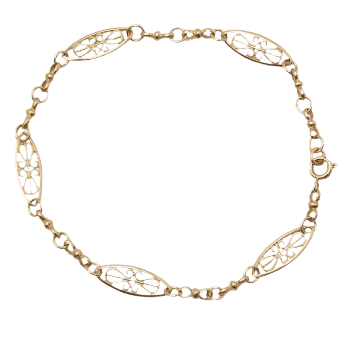 Bracelet Maille en or jaune - Castafiore