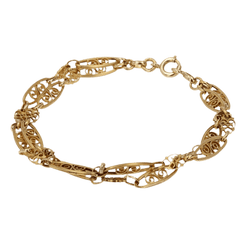 Bracelet Maille en or jaune - Castafiore