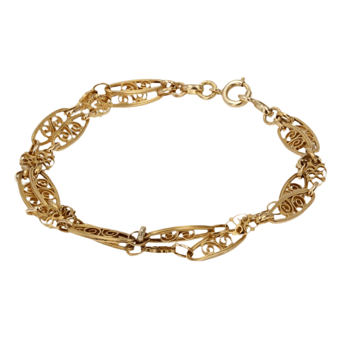 Bracelet Maille en or jaune - Castafiore