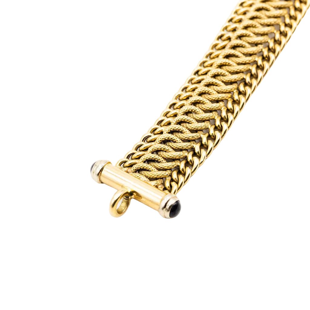 Bracelet Maille en or jaune - Castafiore