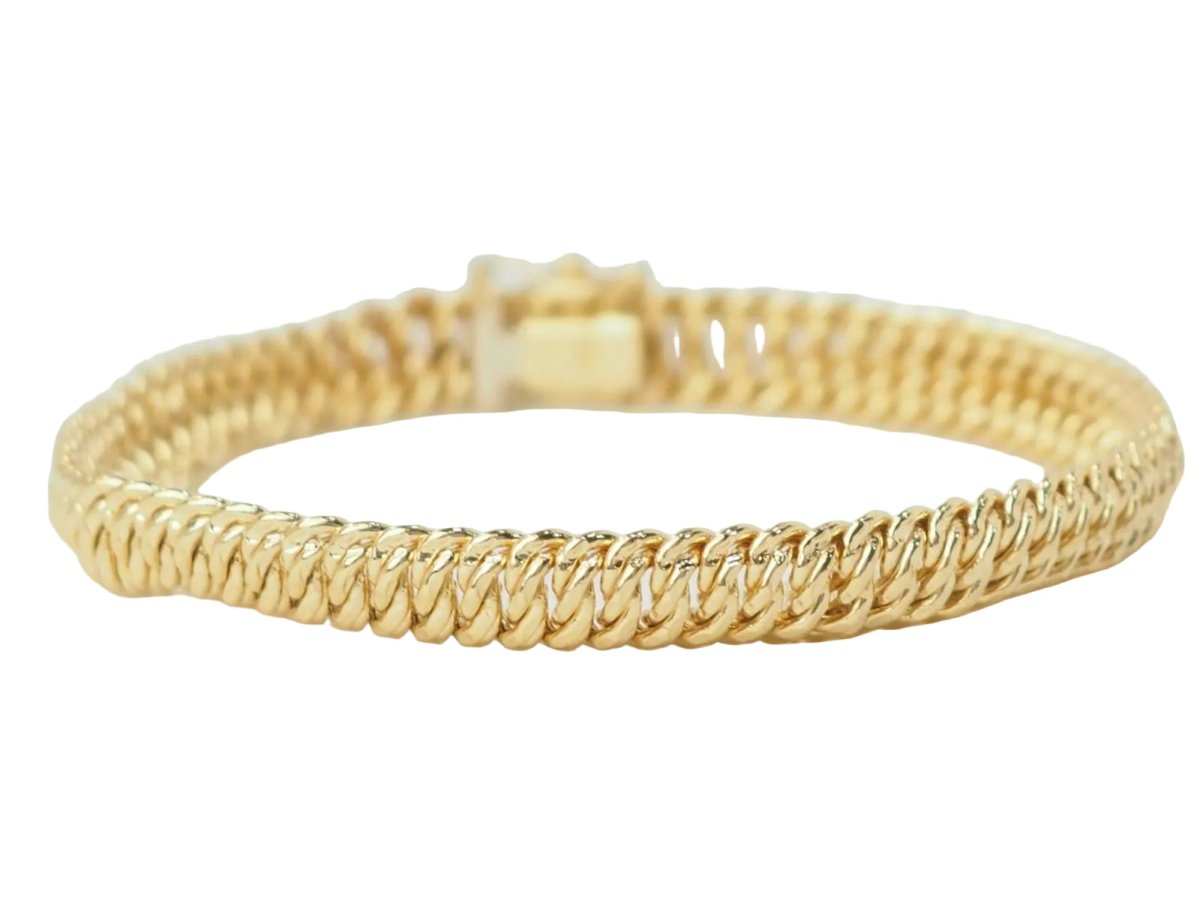 Bracelet Maille en or jaune - Castafiore