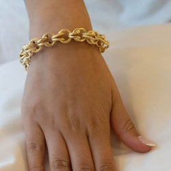 Bracelet Maille en or jaune - Castafiore