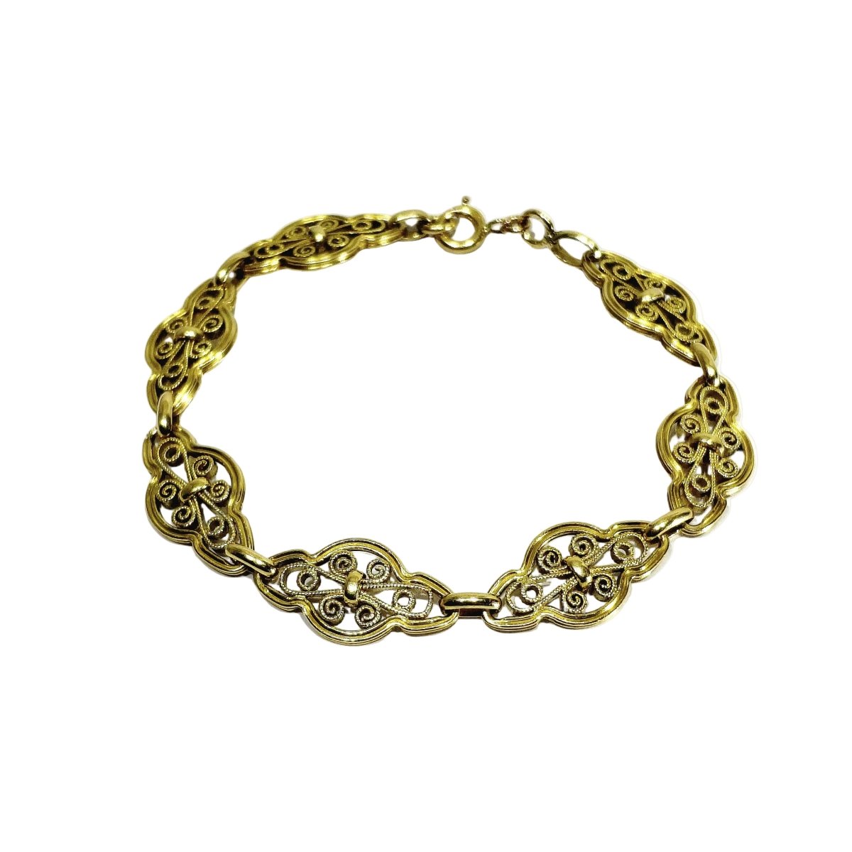 Bracelet Maille en or jaune - Castafiore