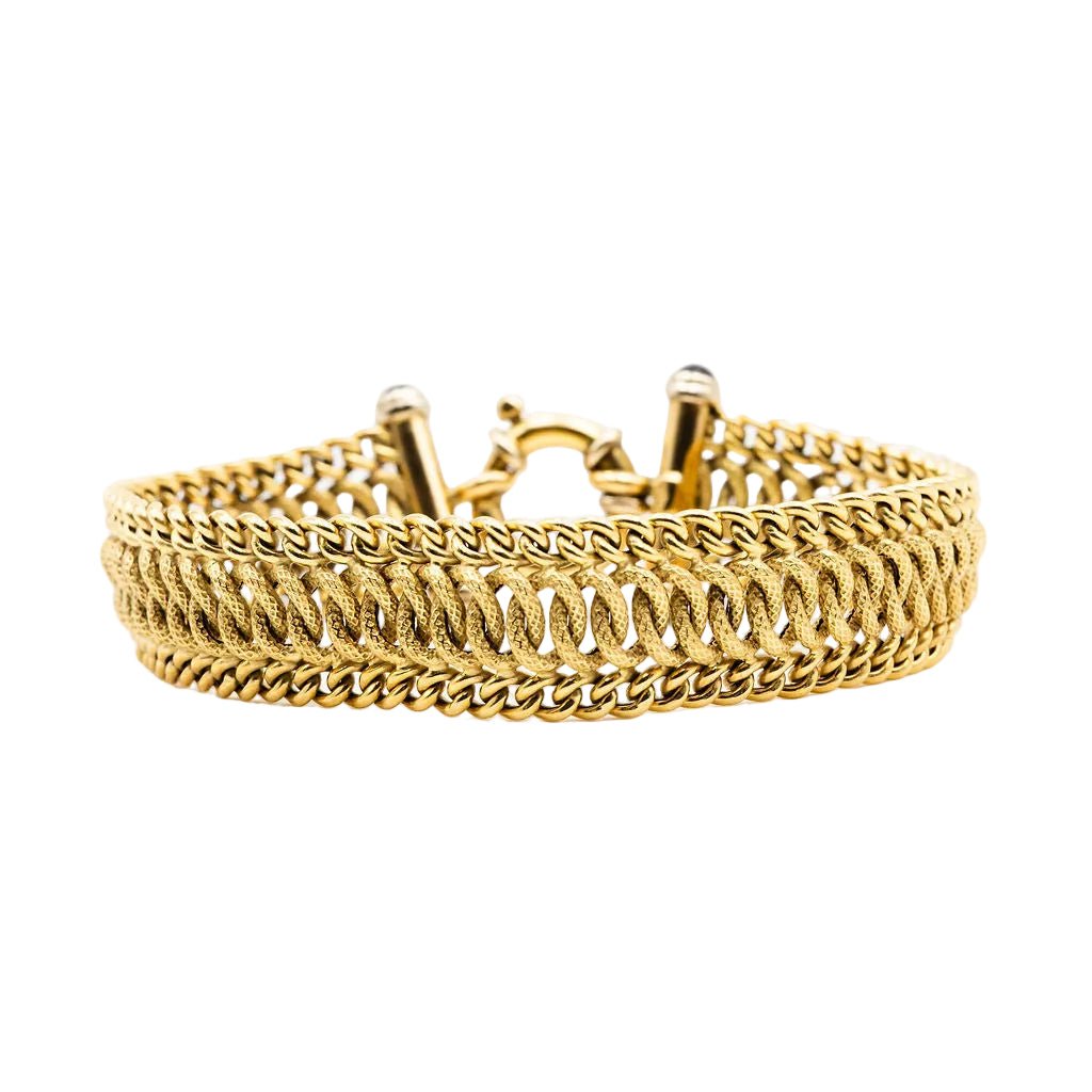 Bracelet Maille en or jaune - Castafiore