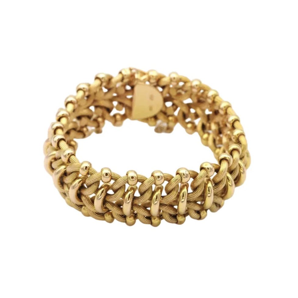 Bracelet Maille en or jaune - Castafiore