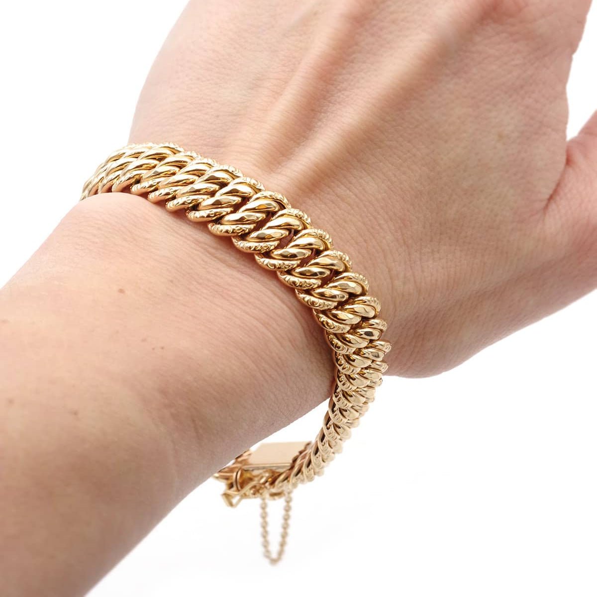 Bracelet Maille en or jaune - Castafiore