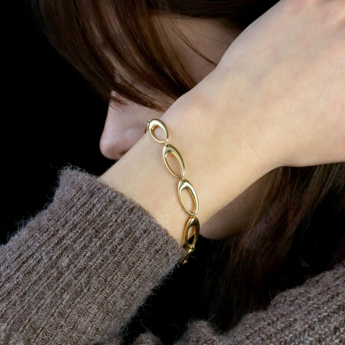 Bracelet Maille en or jaune - Castafiore