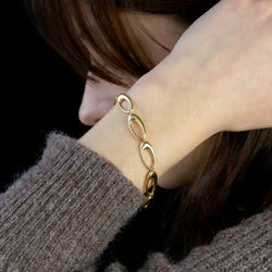 Bracelet Maille en or jaune - Castafiore