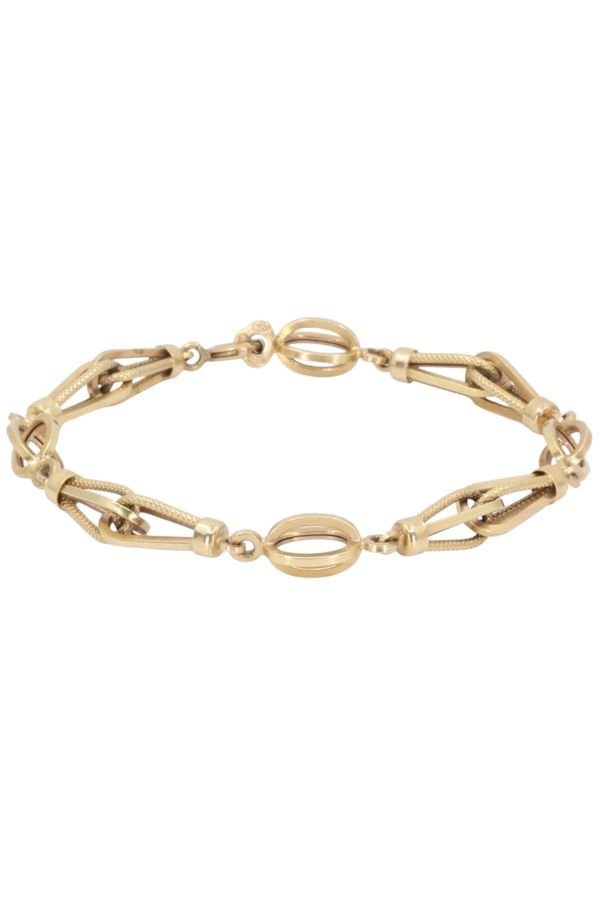 Bracelet maille en or jaune - Castafiore