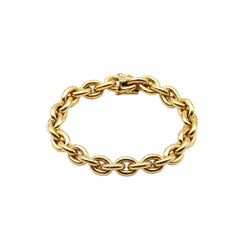 Bracelet Maille en or jaune et diamant - Castafiore